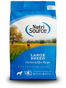 NutriSource Large Breed Adult Chicken and Rice Recipe