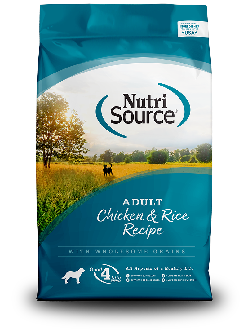 NutriSource Adult Chicken & Rice Dog Food