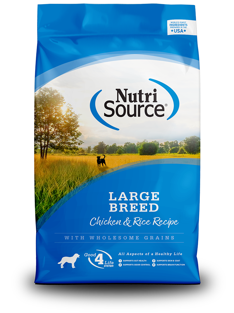 NutriSource Large Breed Adult Chicken and Rice Recipe