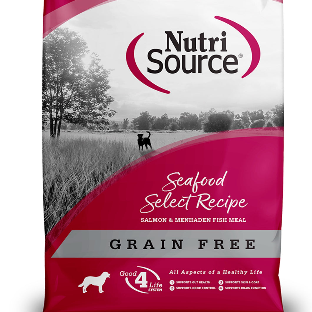 Nutrisource grain free store senior dog food