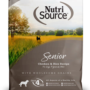 NutriSource Senior Chicken & Rice